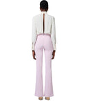 Elisabetta Franchi Burro Quarzo Georgette Jumpsuit