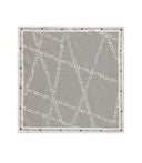 Elisabetta Franchi Butter Black Pois Foulard Écharpe