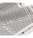 Elisabetta Franchi Butter Black Pois Foulard Écharpe
