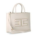 Elisabetta Franchi Butter Handbag With Logo
