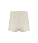 Elisabetta Franchi Butter Shorts With Chain