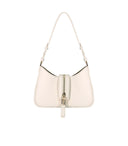 Elisabetta franchi mantequilla pequeña mochila con cremallera
