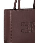 Elisabetta Franchi Cacao Handbag