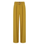 Elisabetta Franchi Curry Belted Trousers
