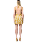 Elisabetta Franchi Curry Quarzo Sleeveless Dress