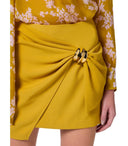Elisabetta franchi curry wrap kjol