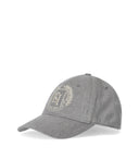 Elisabetta Franchi Grey Baseball Cap
