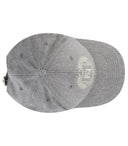 Elisabetta Franchi Grey Baseball Cap