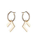 Elisabetta Franchi Hoops With Butter Logo