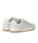 Elisabetta Franchi Ivory Leather Sneaker