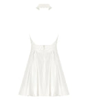 Elisabetta Franchi Ivory Mini Dress