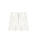 Elisabetta Franchi Ivory Smoking Shorts