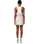 Elisabetta Franchi Ivory Top With Embroidered Logo