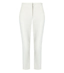 Elisabetta Franchi Ivory Trousers
