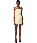 Vestido con cinturón de Elisabetta Franchi Lemonade