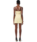 Vestido con cinturón de Elisabetta Franchi Lemonade