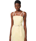 Vestido con cinturón de Elisabetta Franchi Lemonade