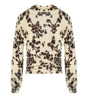 Elisabetta Franchi Lemonade Cacao Floral Shirt