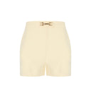 Los pantalones cortos de limonada de Elisabetta Franchi con Horsebit