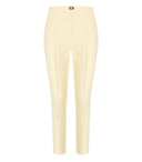 Elisabetta franchi limonade pantalón con logotipo