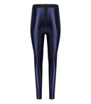 Elisabetta Franchi Navy Blue Lycra Leggings