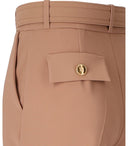 Elisabetta Franchi Nackthose mit Gürtel
