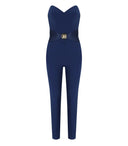 Elisabetta Franchi Oltremare Bustier Jumpsuit