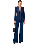 Elisabetta Franchi Oltremare Crepe rökjacka