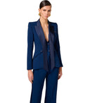 Elisabetta Franchi Oltremare Crepe rökjacka