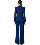 Elisabetta Franchi Oltremare Crepe rökjacka