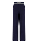 Elisabetta Franchi Oltremare Trouser With Bands