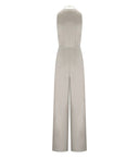 Tuta grigia di Elisabetta Franchi Pearl con accessorio