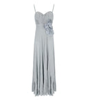 Elisabetta Franchi Red Carpet Sky Blue Dress