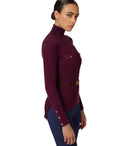 Elisabetta Franchi Rouge Noir Gürtreten Rollkragenpullover Jumper