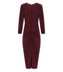 Elisabetta Franchi Rouge Noir Midi Dress