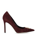 Elisabetta Franchi Rouge Noir Pump With Logo