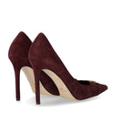 Elisabetta Franchi Rouge Noir Pump With Logo