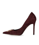 Elisabetta Franchi Rouge Noir Pump With Logo