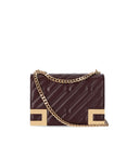 Elisabetta Franchi kleiner Schulterbeutel Rouge Noir
