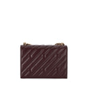Elisabetta Franchi kleiner Schulterbeutel Rouge Noir
