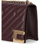 Elisabetta Franchi kleiner Schulterbeutel Rouge Noir
