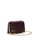 Elisabetta Franchi kleiner Schulterbeutel Rouge Noir