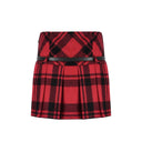 Elisabetta franchi tartan falda