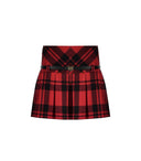 Elisabetta franchi tartan falda