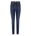 Elisabetta Franchi Vintage Blue Skinny Fit Jeans