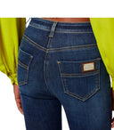 Elisabetta Franchi Vintage Blue Skinny Fit Jeans