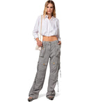 Elisabetta Franchi White Poplin Crop Shirt