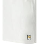 Elisabetta Franchi White T-shirt avec broche
