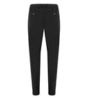 Pantaloni di crepe neri emporio armani