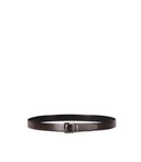 Emporio Armani Black Dark Brown Reversible Belt